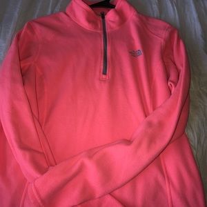 Pink North Face Fleece